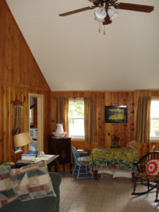 A photo of the living room.